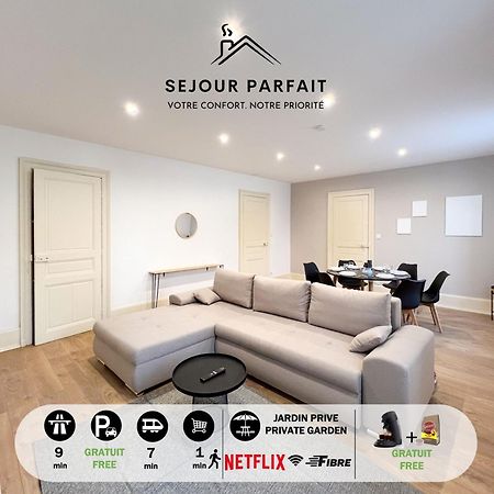 Appart'Hotel Le Jaures - Jardin Prive Et Netflix Belfort Exterior photo